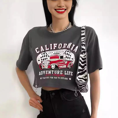 Trendy Versatile T-shirt Women null